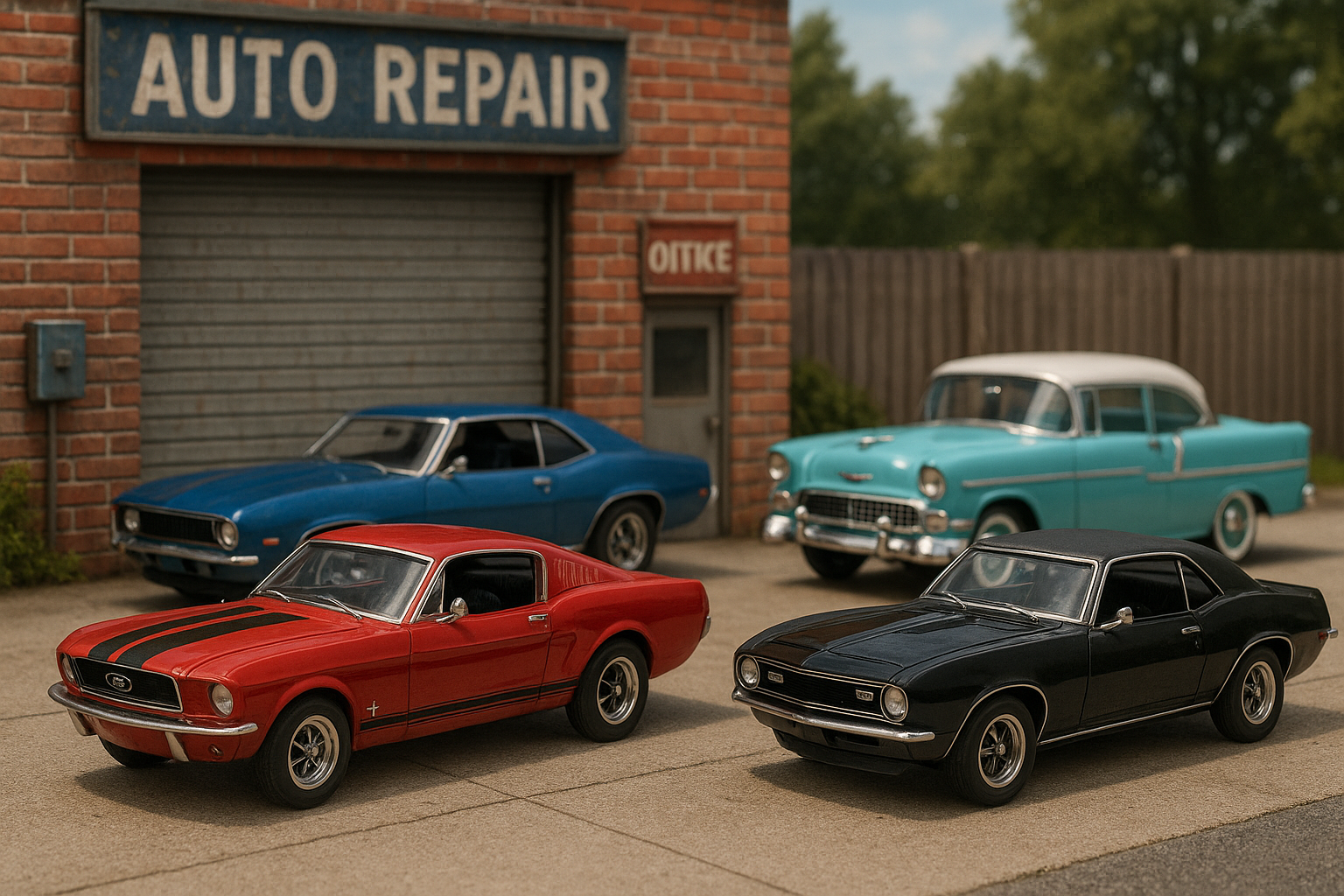Diecast Diorama Scene